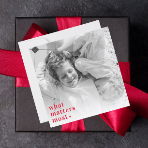 Trendy Photo & What Matters Most Positive RedQuote