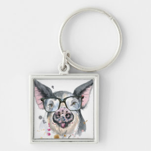 Trendy Pig Key Ring