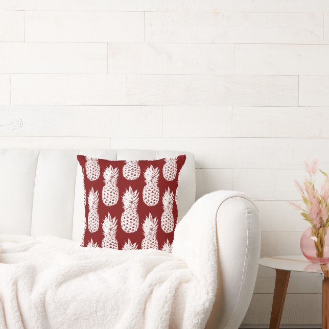 Trendy pineapple pattern design cotton cushion (Couch)