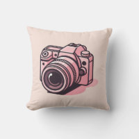 Trendy Pink DSLR Camera Photography Personalised