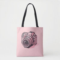 Trendy Pink DSLR Camera Photography Personalised