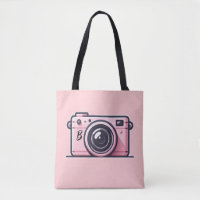 Trendy Pink Snapshot Shoot Camera Photography