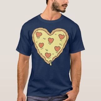 Trendy Pizza Heart Food Humour 33365665 T-Shirt
