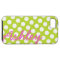 Trendy Polka Dot Pattern with name - green pink