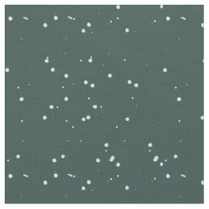 Trendy polka dots grey white pattern for curtains fabric