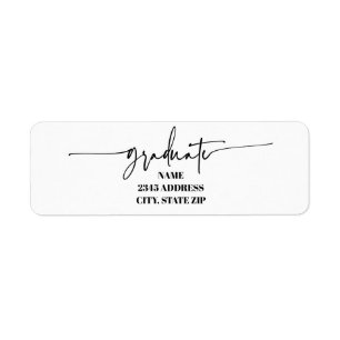 Trendy Popular BUDGET Return Address Lable Return Address Label