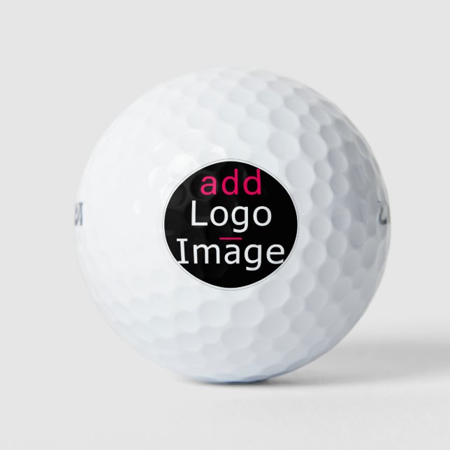 Trendy Professional Business Customisable  Golf Balls (Front)