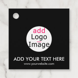 Trendy Professional Modern Business Custom Brand  Favour Tags