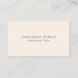 Trendy Professional Modern Creative Sleek Design Business Card