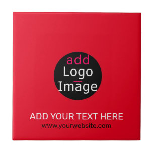 Trendy professional modern customisable brand red ceramic tile