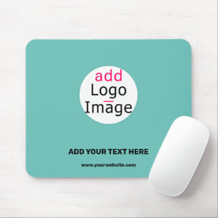 Trendy professional modern customisable fresh mint mouse pad