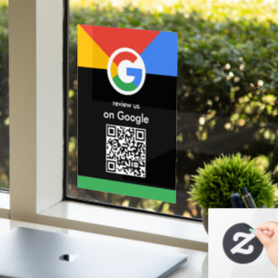 Trendy Professional Scan to Review Google QR Code