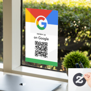 Trendy Professional Scan to Review Google QR Code