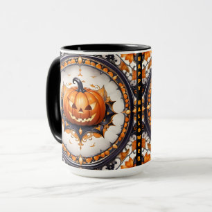 Trendy Pumpkin Halloween Autumn Collection Mug