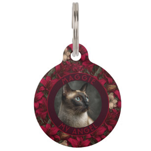Trendy Puppy Parent Gift Lilies Pet Tag