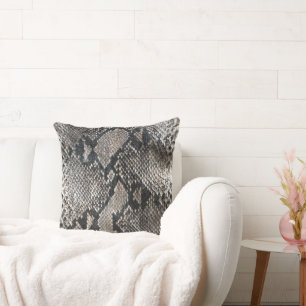 Trendy Python Snake Skin - Rich Elegant Fashion Cushion