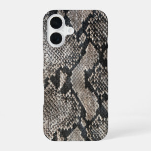 Trendy Python Snake Skin - Rich Elegant Fashion iPhone 16 Case