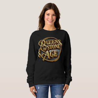 Trendy QOTSA Black Sweatshirt for women 2024