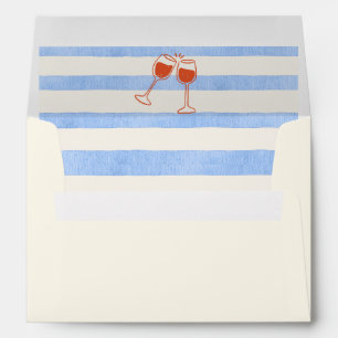 Trendy Quirky Hand Drawn Whimsical Envelope