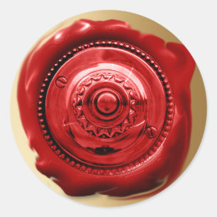 Trendy Red Wax Letter Seal