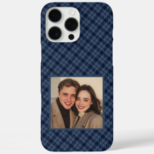 Trendy Retirement Gifts For Men Plaid Pattern iPhone 16 Pro Max Case