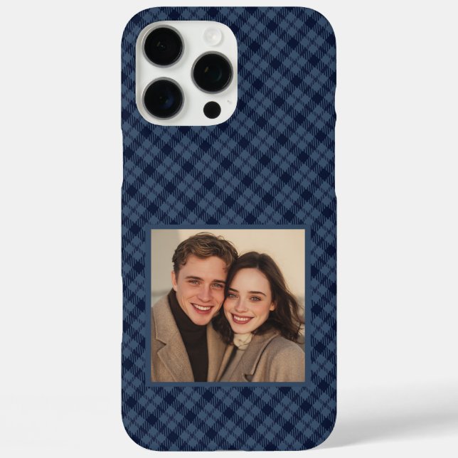 Trendy Retirement Gifts For Men Plaid Pattern  Case-Mate iPhone Case (Back)