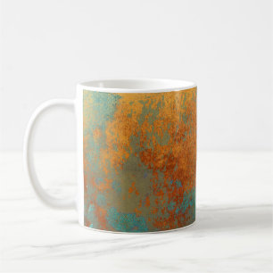 Trendy Rich Copper Patina Metallic Coffee Mug