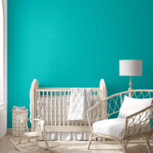 Trendy Robin Egg Blue Solid Colour Elegant Wallpaper
