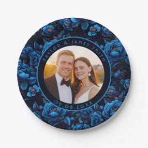 Trendy Rose Bridal Dress Plates For Thank You Gift