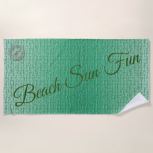 Trendy Sand Beach Towel