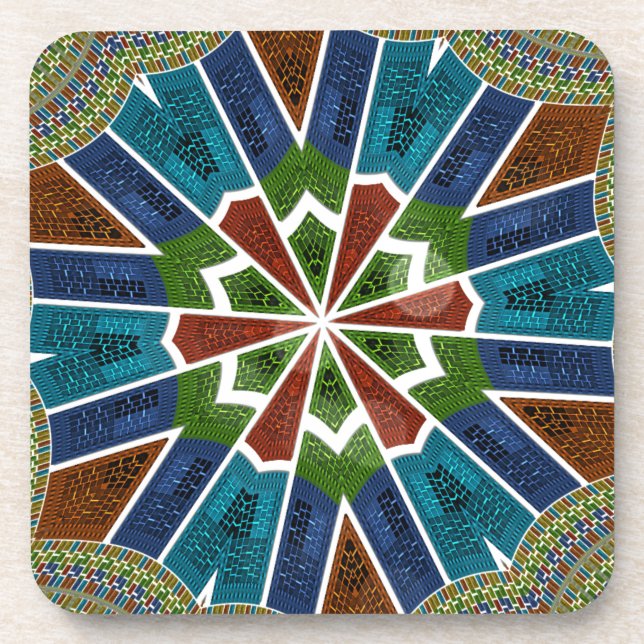 Trendy Sari design Coaster (Front)