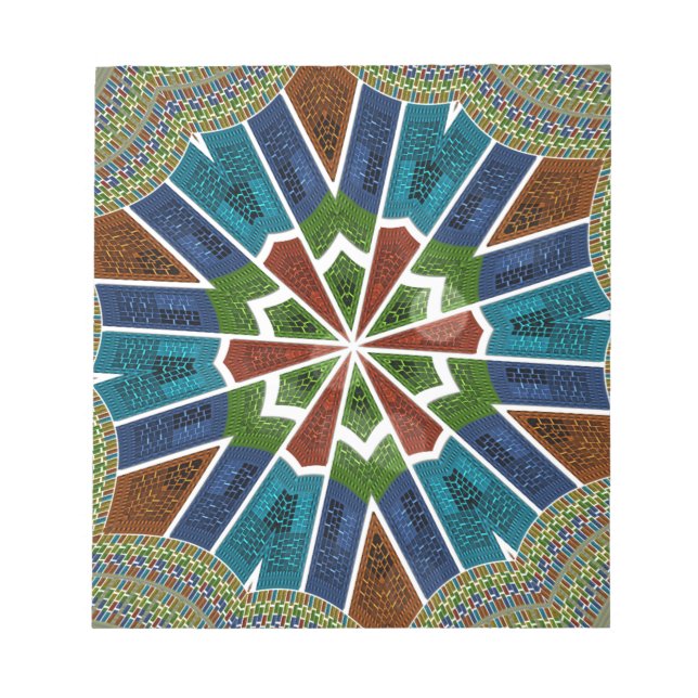 Trendy Sari design Notepad (Front)