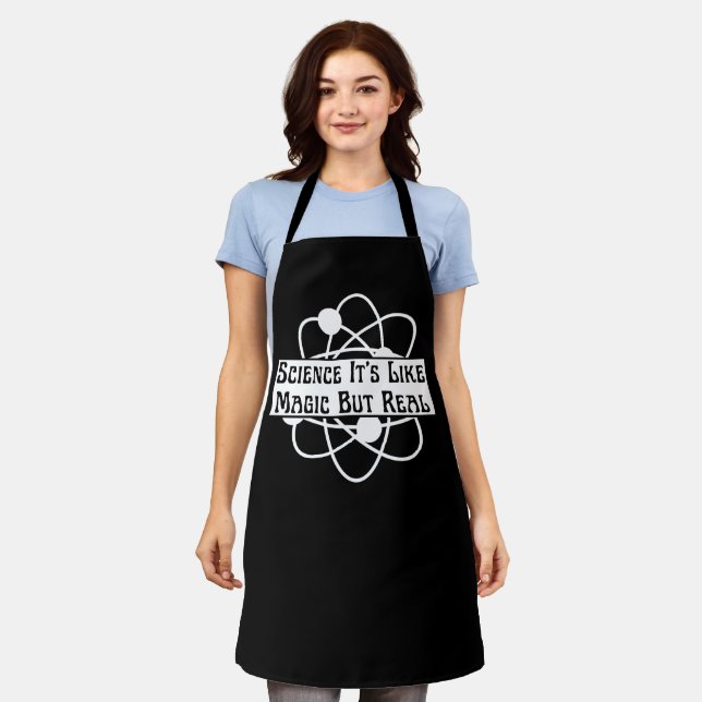 trendy science it's like magic but real  apron (Worn)
