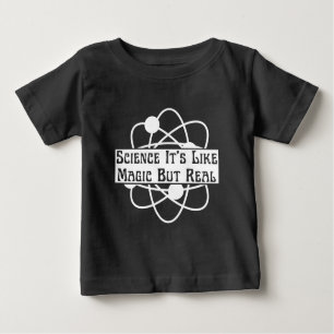 trendy science it's like magic but real  baby T-Shirt