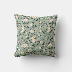 Trendy seamless vintage floral pattern. Endless de Cushion