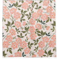 Trendy seamless vintage floral pattern. Endless pr