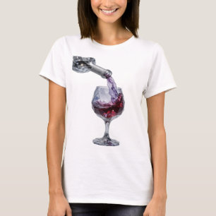 Trendy Silver ABSTRACT ART Abstract Design T-Shirt