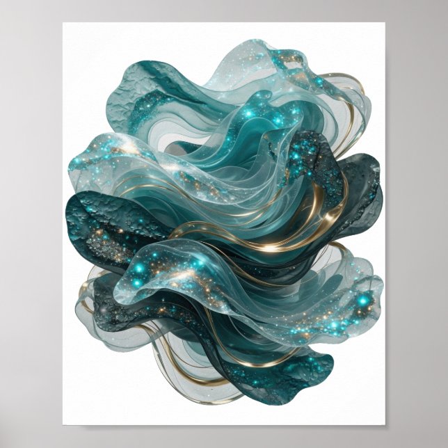 Trendy Silver UNIVERSE Poster (Front)