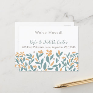 Trendy Simple We Have Moved Postcard