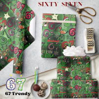 Trendy Sixty Seven  Wrapping Paper I Lucky 67