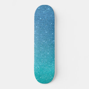 trendy skateboard with glitter glitter