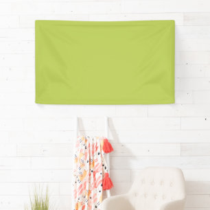 Trendy Soft Chartreuse Banner