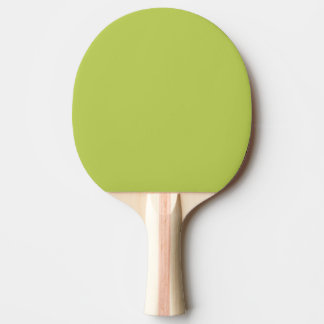 Trendy Soft Chartreuse Ping Pong Paddle