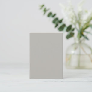 Trendy Soft Gray-Beige  - Note Card