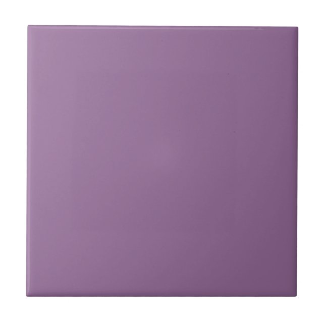 Trendy - Soft Lavender Ceramic Tile (Front)