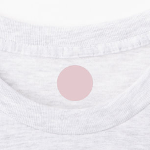 Trendy Soft Pastel Pink - Label