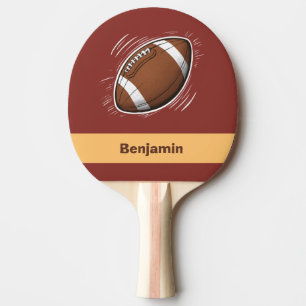 Trendy Sport Boy American Football Personalised  Ping Pong Paddle