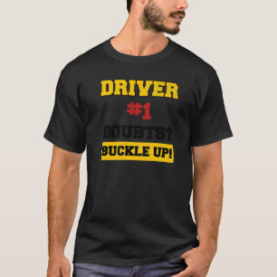 Trendy Statement Racer Driving Racing Car Driver T-Shirt