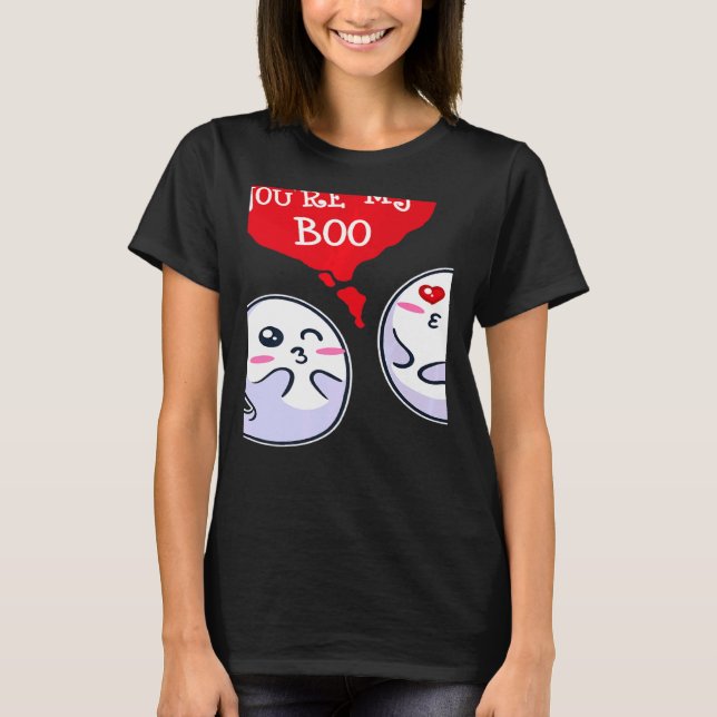 Trendy Statement Valentine's Day Couple Heart Roma T-Shirt (Front)