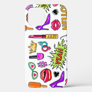 "Trendy stickers       iPhone 12 Case